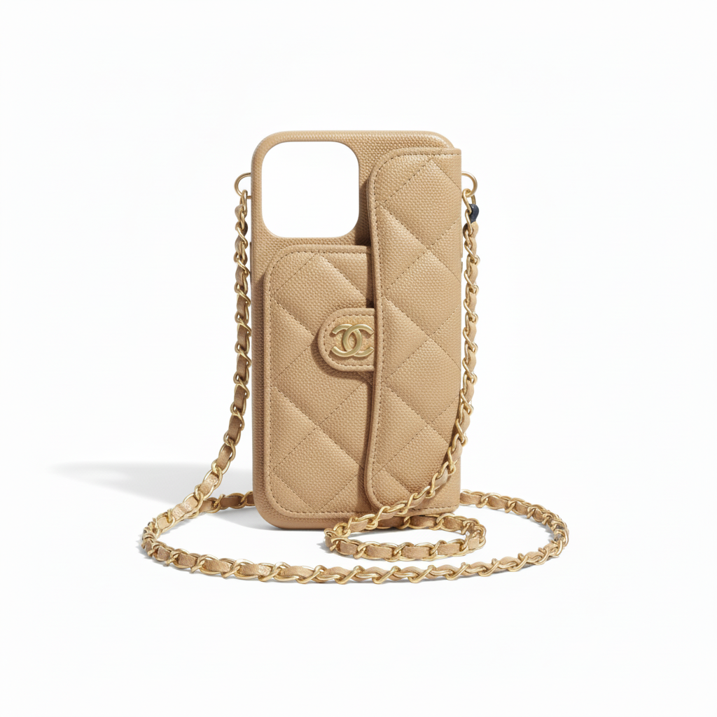 Coque Chanel beige