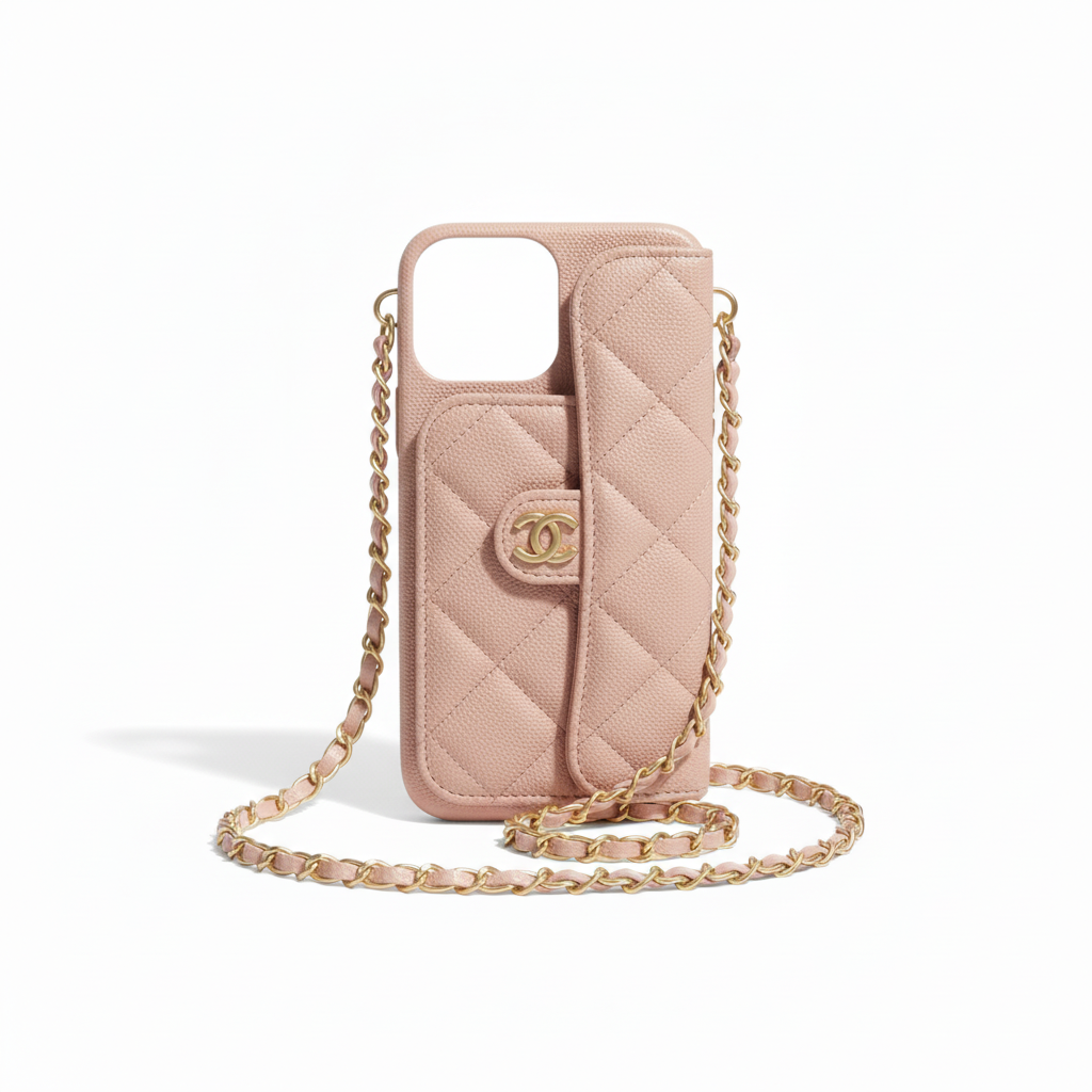 Coque Chanel rose