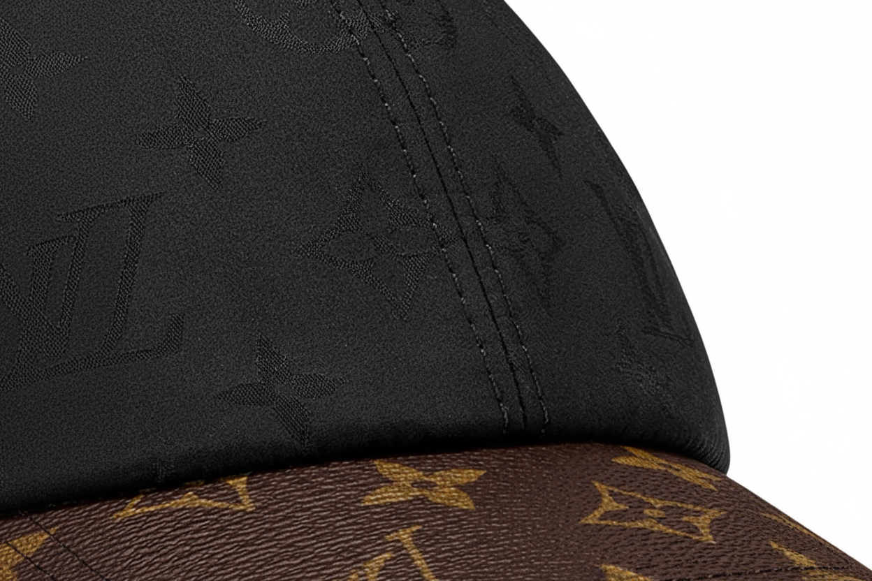 Détail de la casquette