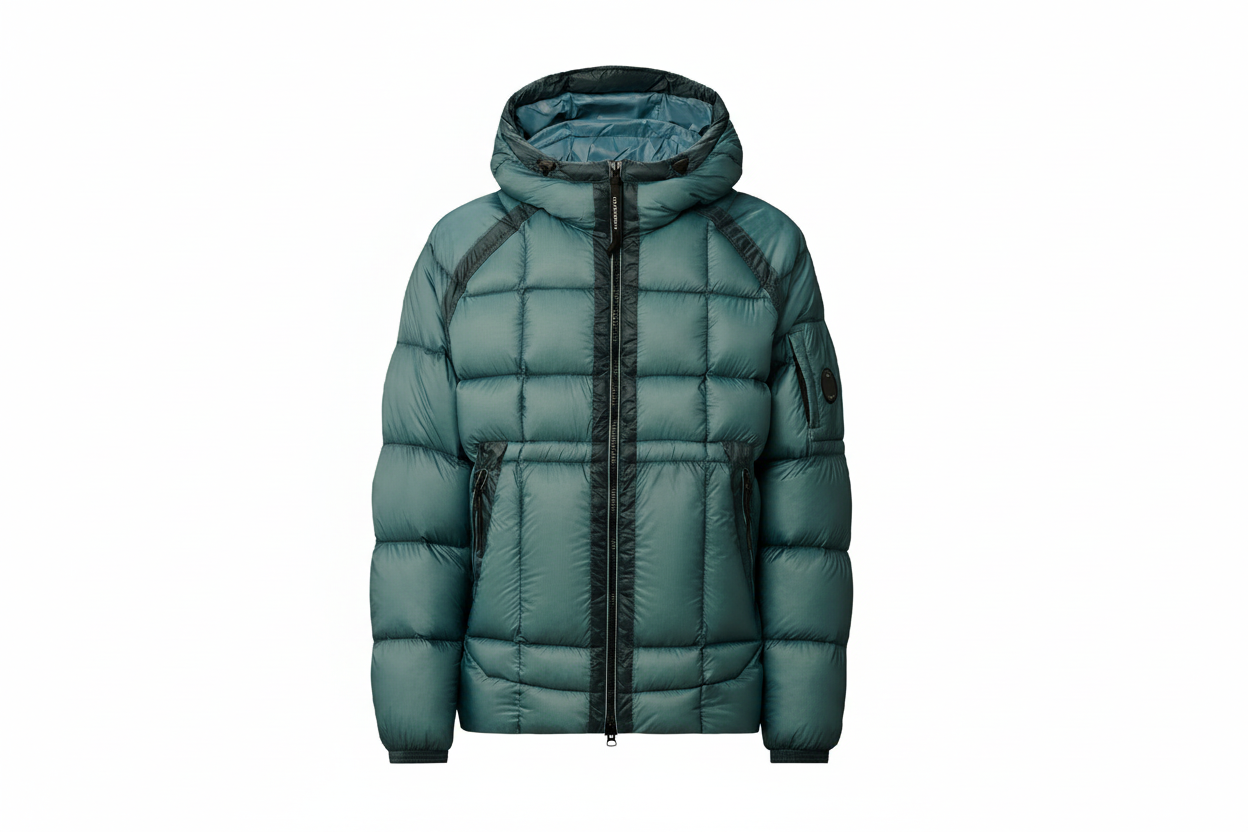 Doudoune bleue