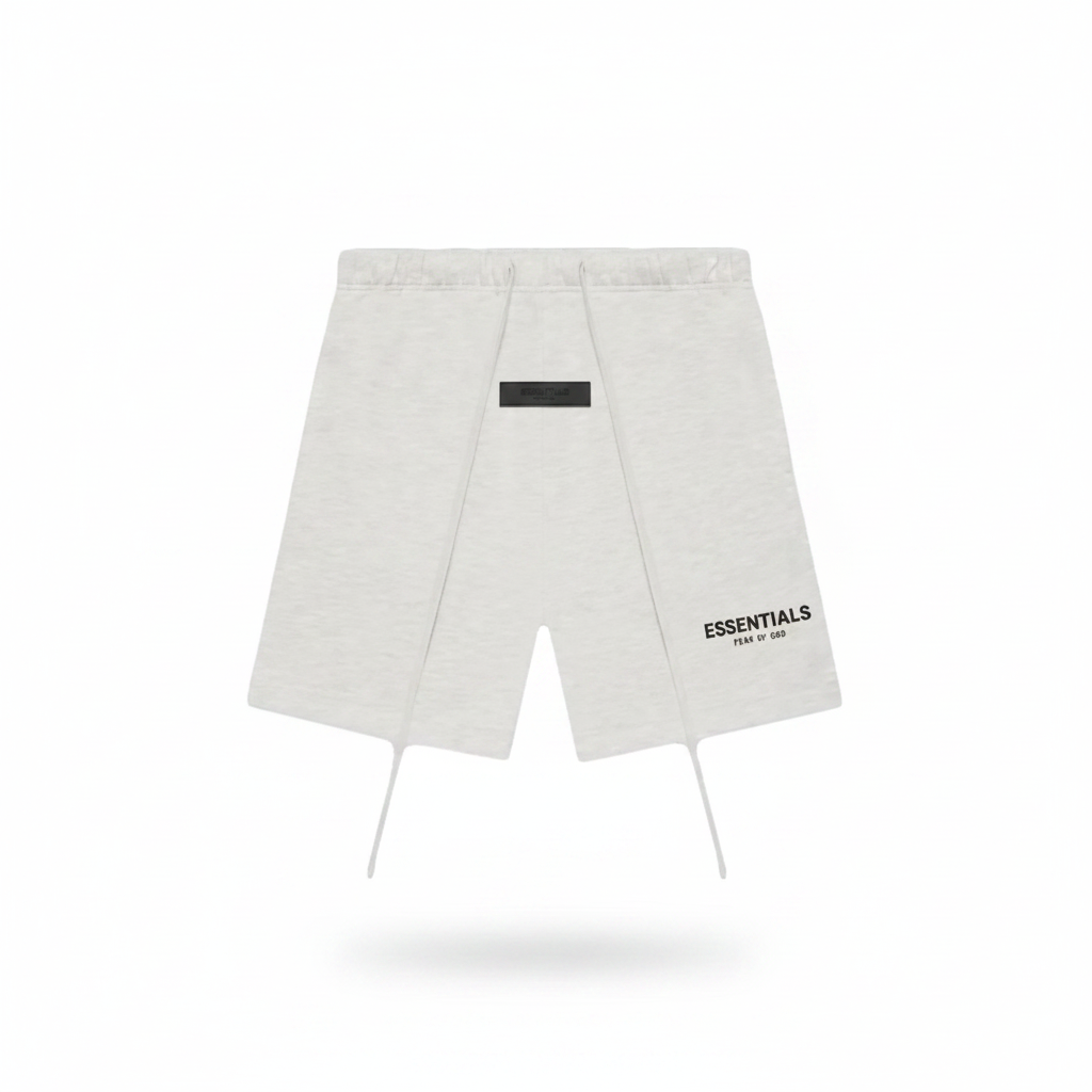 Essentials Shorts on White Background