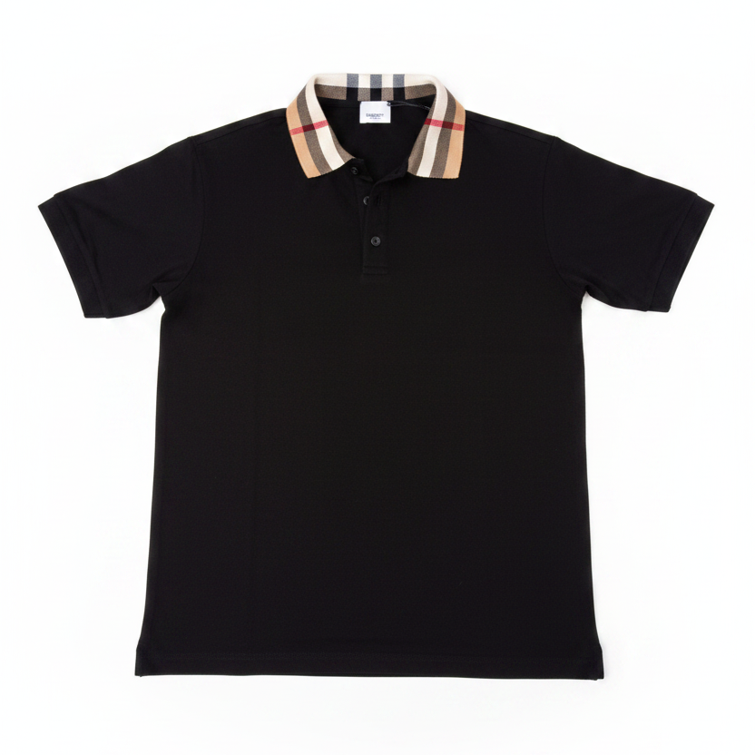 Polo Burberry fond blanc