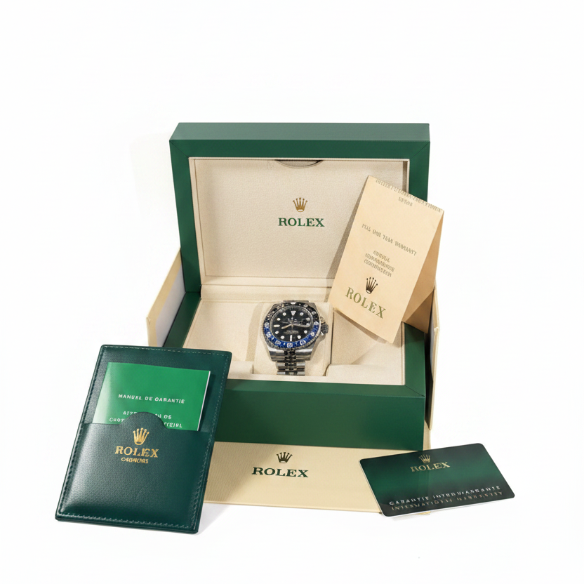 Rolex GMT-Master II sur fond blanc