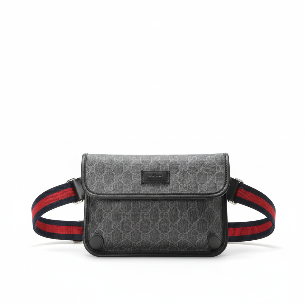Sacoche Gucci fond blanc - face