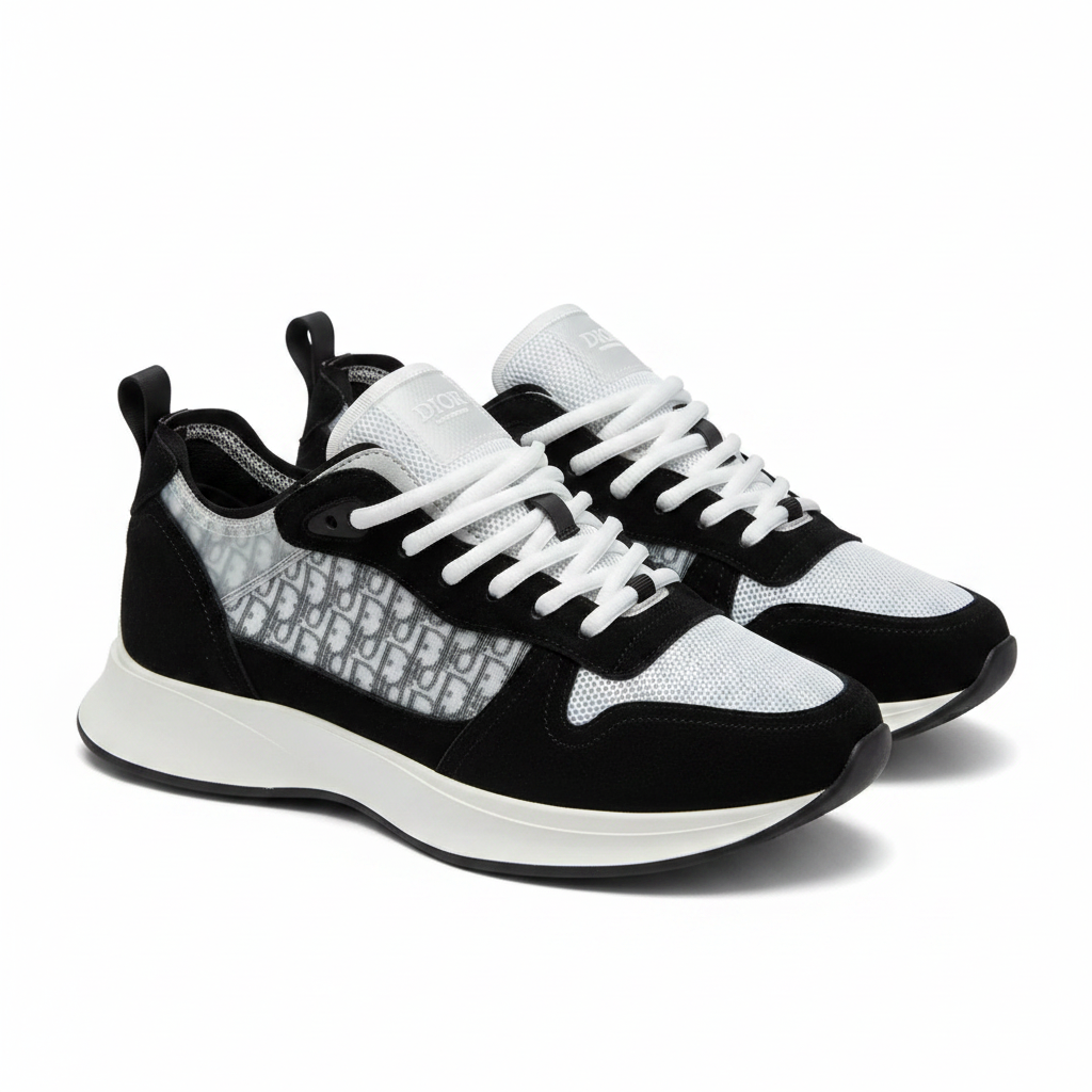 Sneakers Dior fond blanc