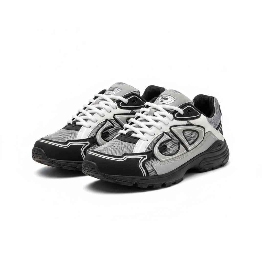 Sneakers fond blanc amélioré