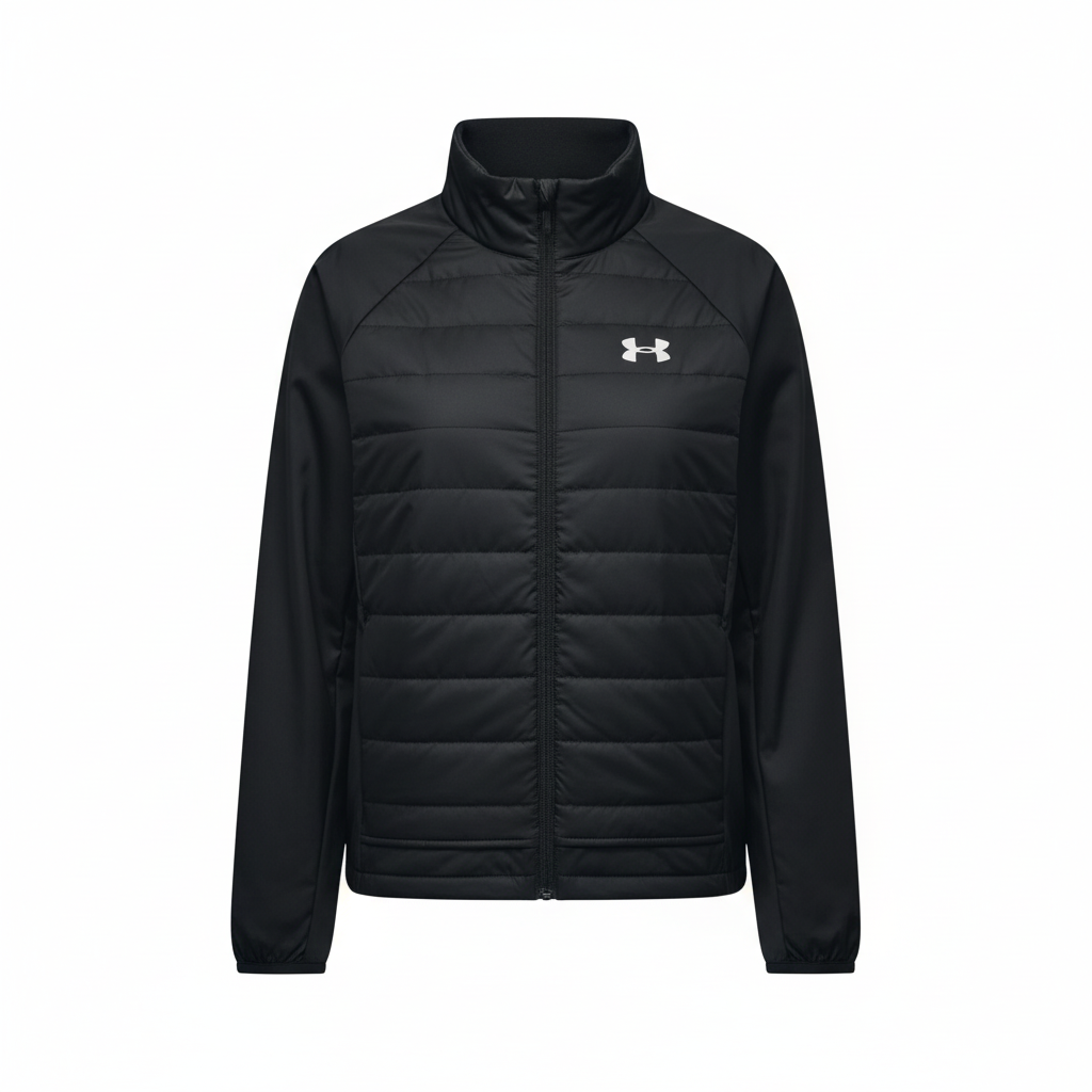 Veste UA hybride sur fond blanc